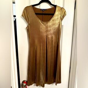 Gold Dress - Size S